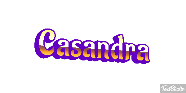 Casandra Text effect