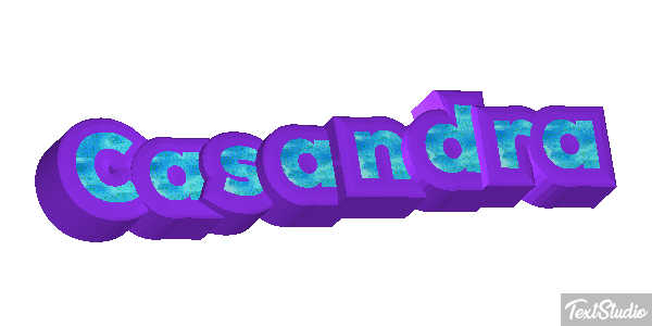 Casandra Text effect