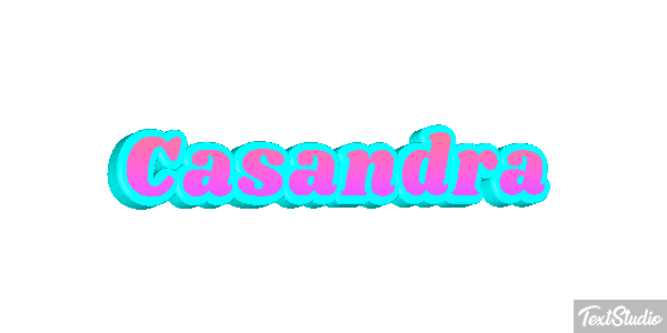 Casandra Text effect