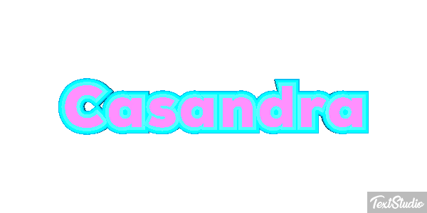 Casandra Text effect