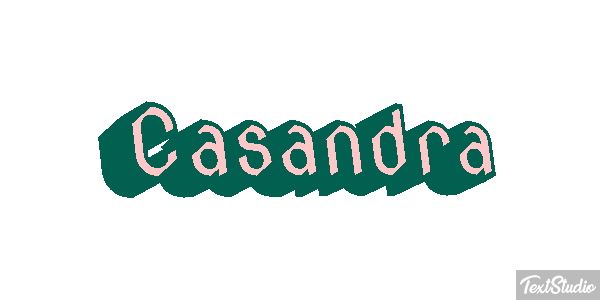 Casandra Text effect