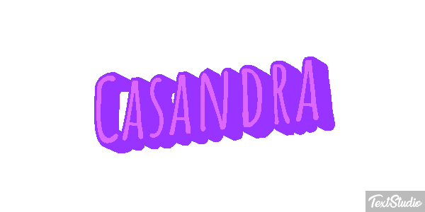 Casandra Text effect