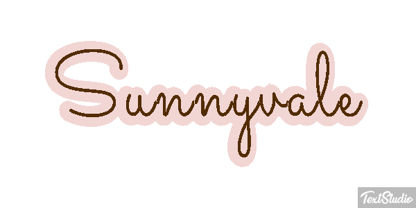 Sunnyvale Texteffekt