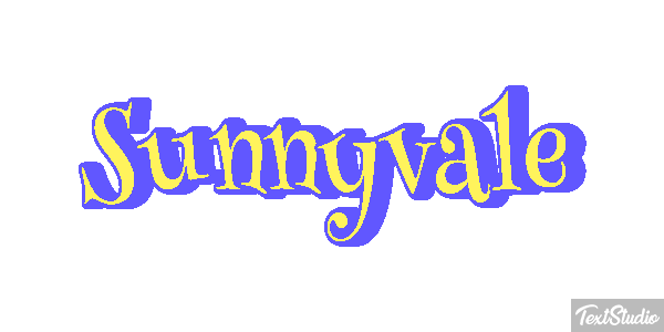 Sunnyvale Texteffekt
