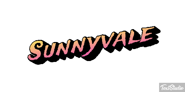 Sunnyvale Texteffekt