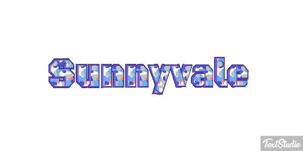 Sunnyvale Texteffekt