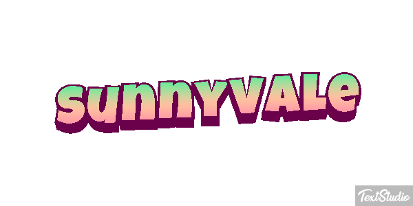 Sunnyvale Texteffekt