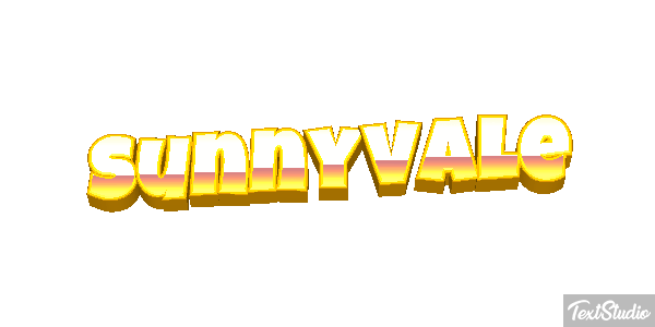Sunnyvale Texteffekt