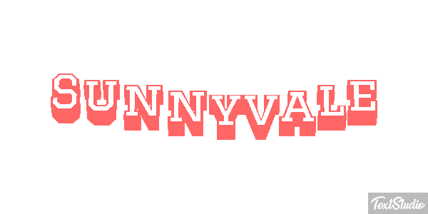 Sunnyvale Texteffekt