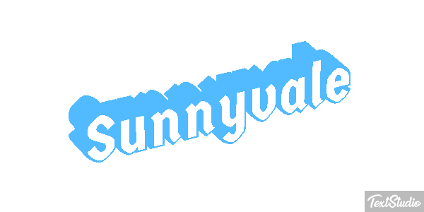 Sunnyvale Texteffekt