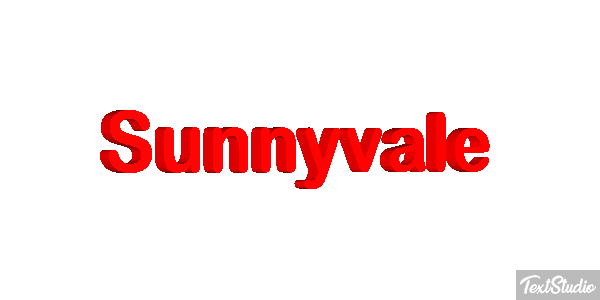 Sunnyvale Texteffekt