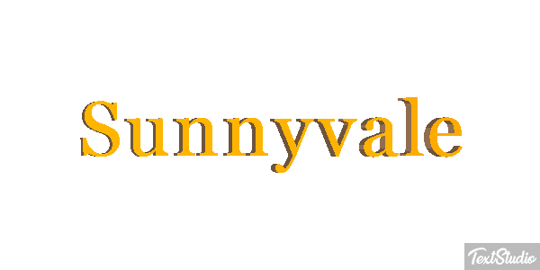 Sunnyvale Texteffekt
