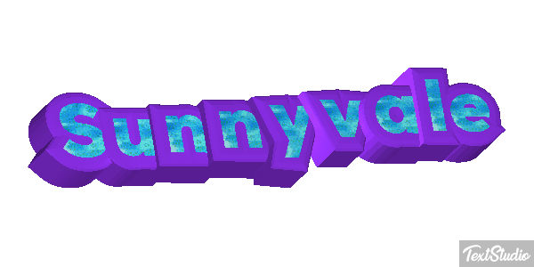 Sunnyvale Texteffekt