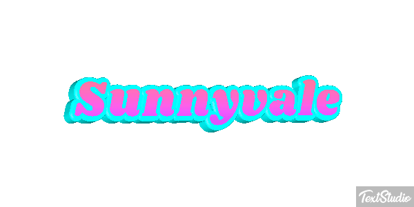 Sunnyvale Texteffekt