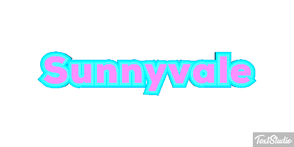 Sunnyvale Texteffekt