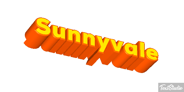 Sunnyvale Texteffekt
