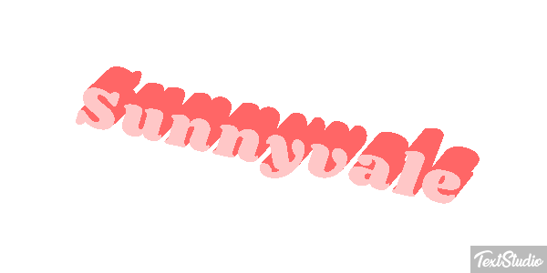 Sunnyvale Texteffekt