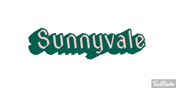 Sunnyvale Texteffekt