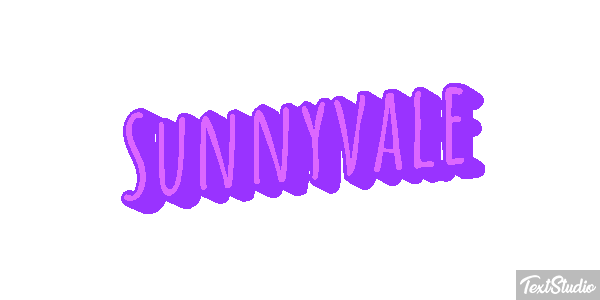 Sunnyvale Texteffekt