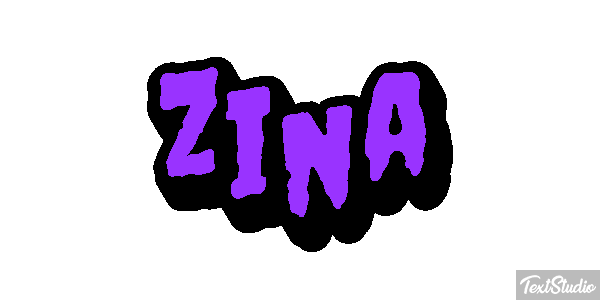 Zina Text effect
