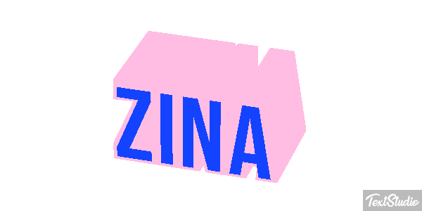 Zina Text effect