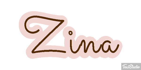 Zina Text effect