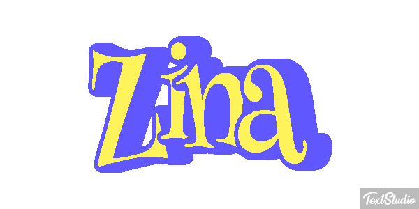 Zina Text effect