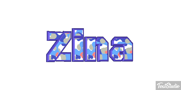 Zina Text effect