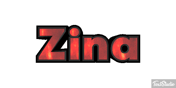 Zina Text effect