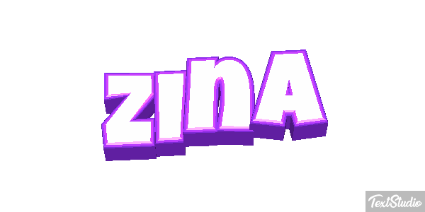 Zina Text effect
