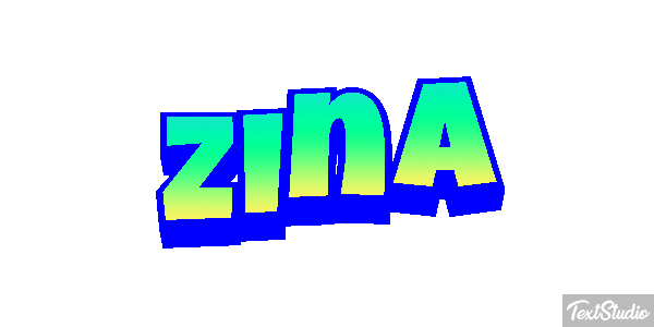 Zina Text effect