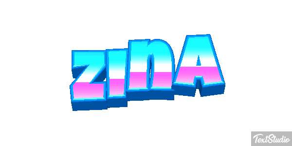 Zina Text effect