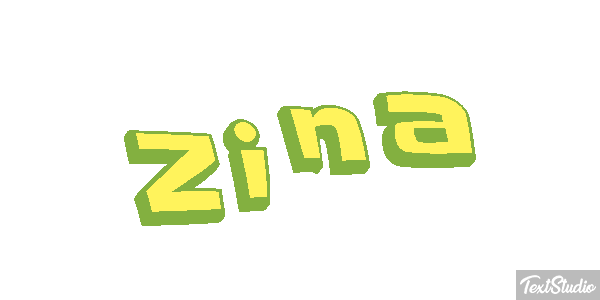 Zina Text effect