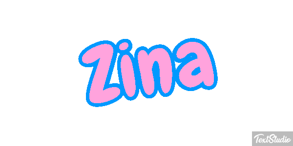 Zina Text effect