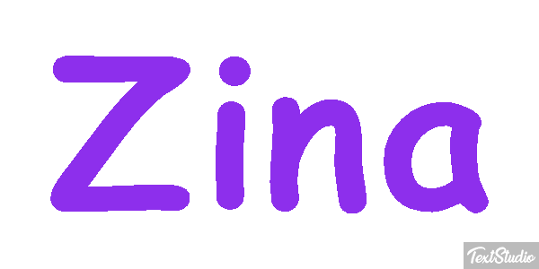 Zina Text effect