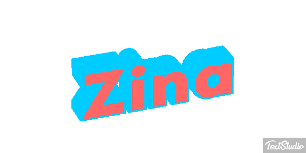 Zina Text effect