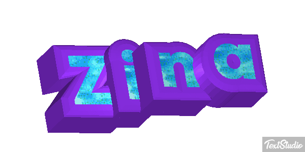 Zina Text effect