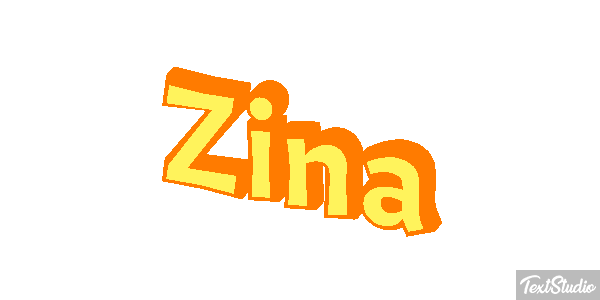 Zina Text effect