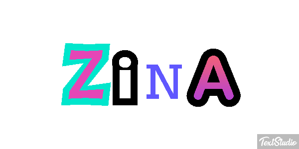 Zina Text effect