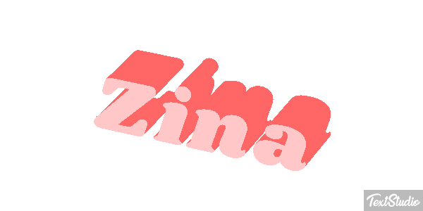 Zina Text effect