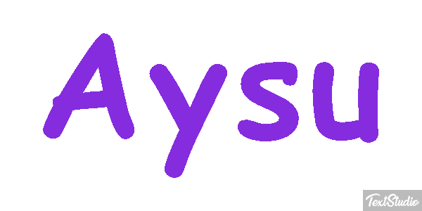 Aysu テキスト効果