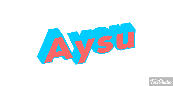 Aysu テキスト効果
