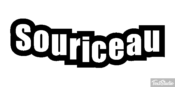 Souriceau Effet de texte