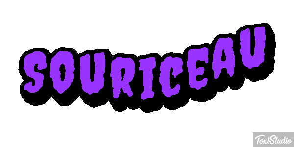 Souriceau Effet de texte