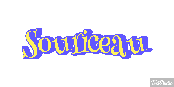 Souriceau Effet de texte