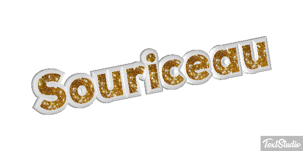 Souriceau Effet de texte
