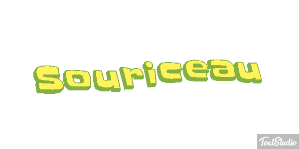 Souriceau Effet de texte