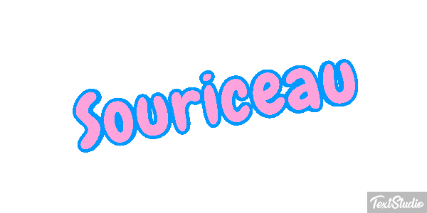 Souriceau Effet de texte