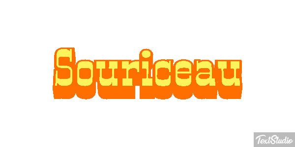 Souriceau Effet de texte