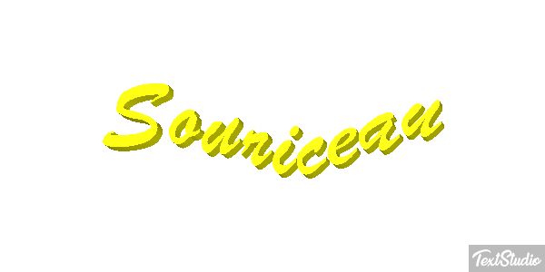 Souriceau Effet de texte